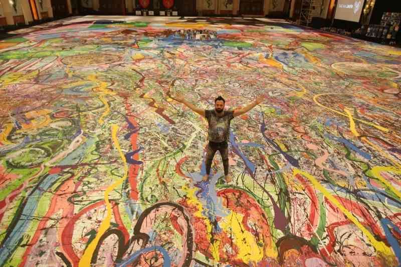 آفرینش بزرگترین اثر نقاشی جهان در دبی